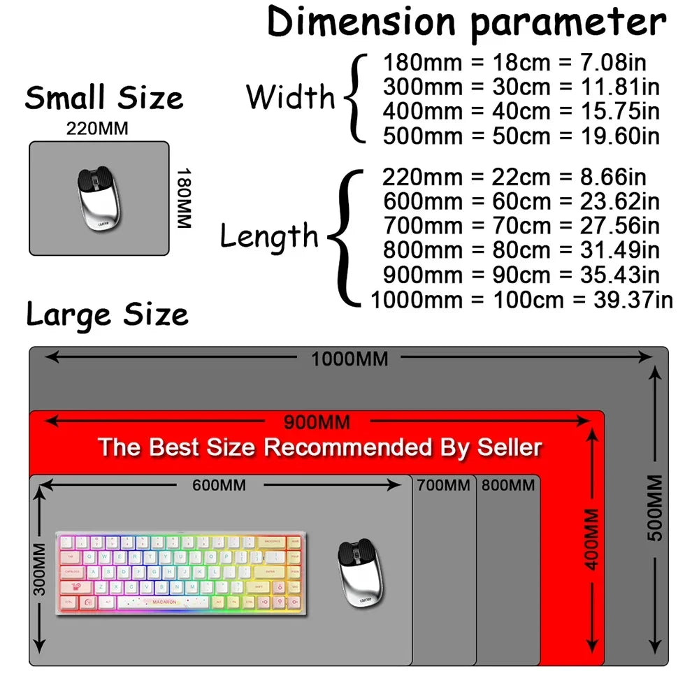 Tapis de souris Stitch - Surf Jaune et Poissons