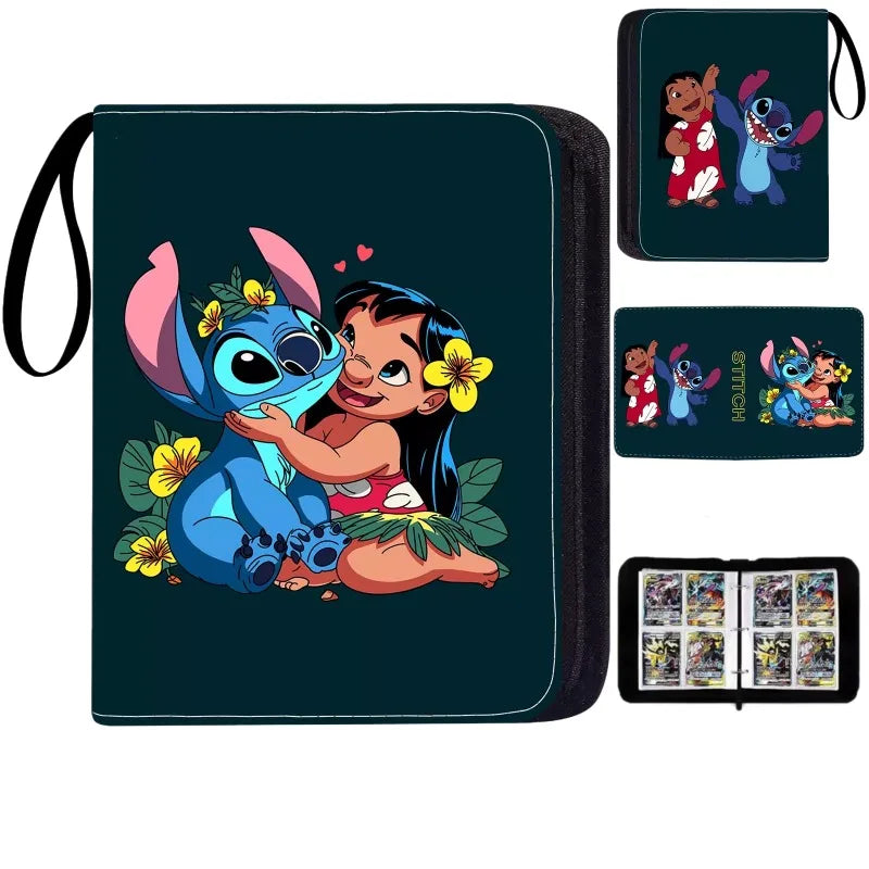 Album pour 400 cartes Lilo et Stitch - Fleurs