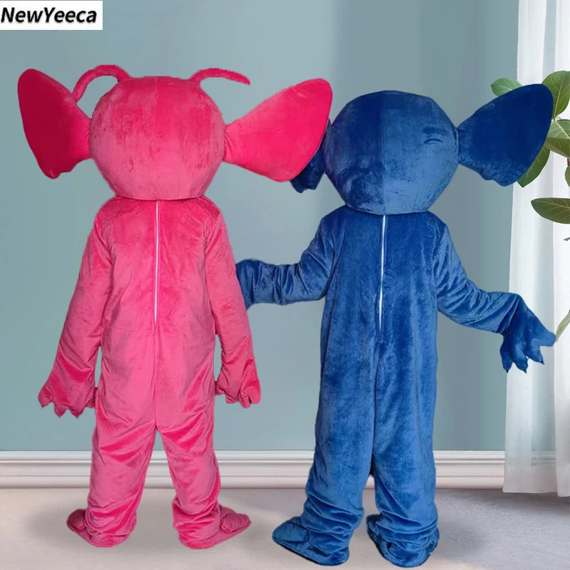 Costume mascotte Angel - Antennes Arrondies et Grand Sourire