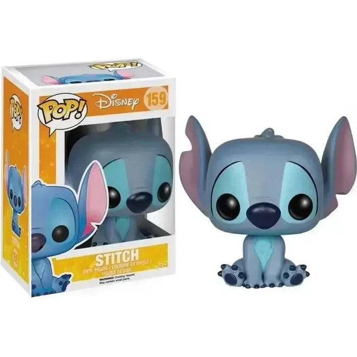 Figurine Stitch - Assis aux Yeux Noirs