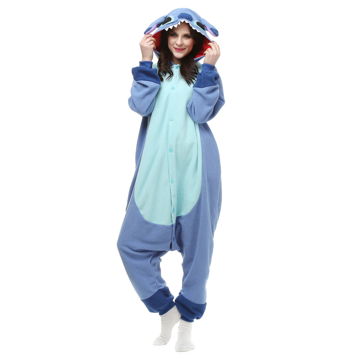 Combinaison Stitch - Ventre Bleu Clair