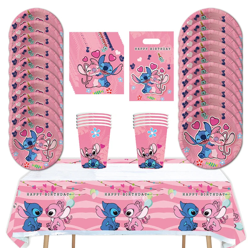 Lot de 10 gobelets Lilo et Stitch - Vélo