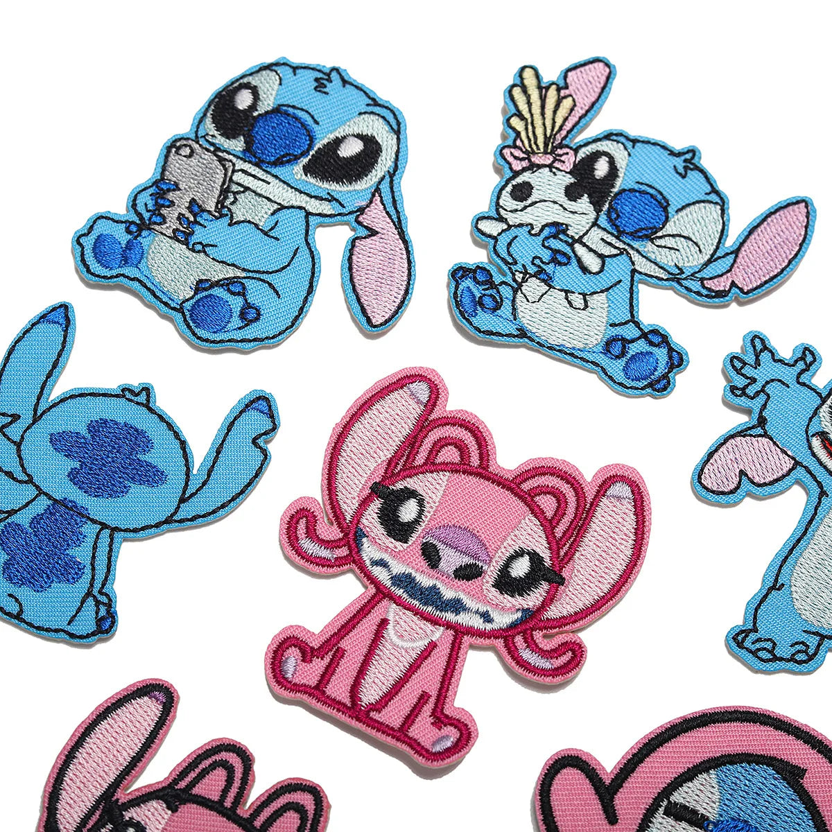 Lot de 5 écussons Stitch - Debout