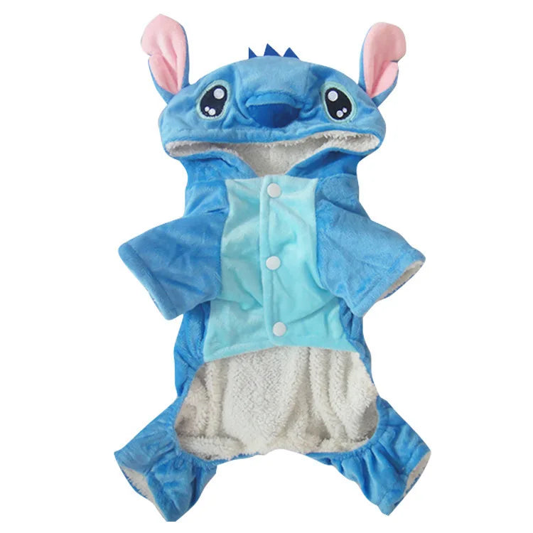 Déguisement Stitch pour chien - Combinaison Bleue