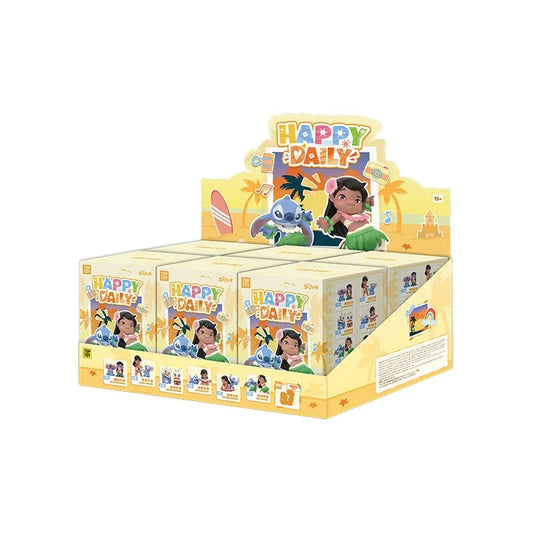 Coffret de 6 figurines surprises Lilo et Stitch - Happy Daily
