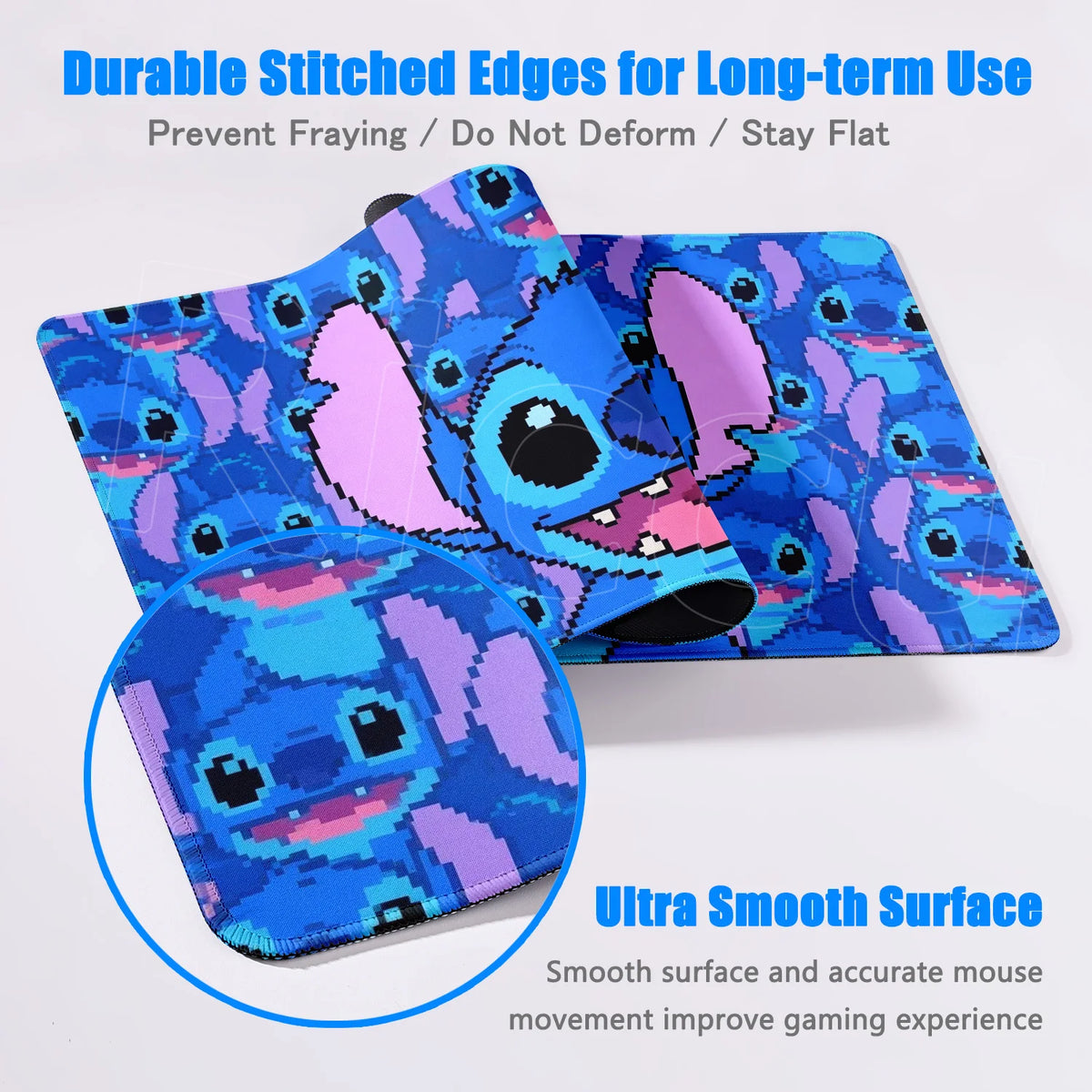 Tapis de souris Stitch - Baignade Bleue