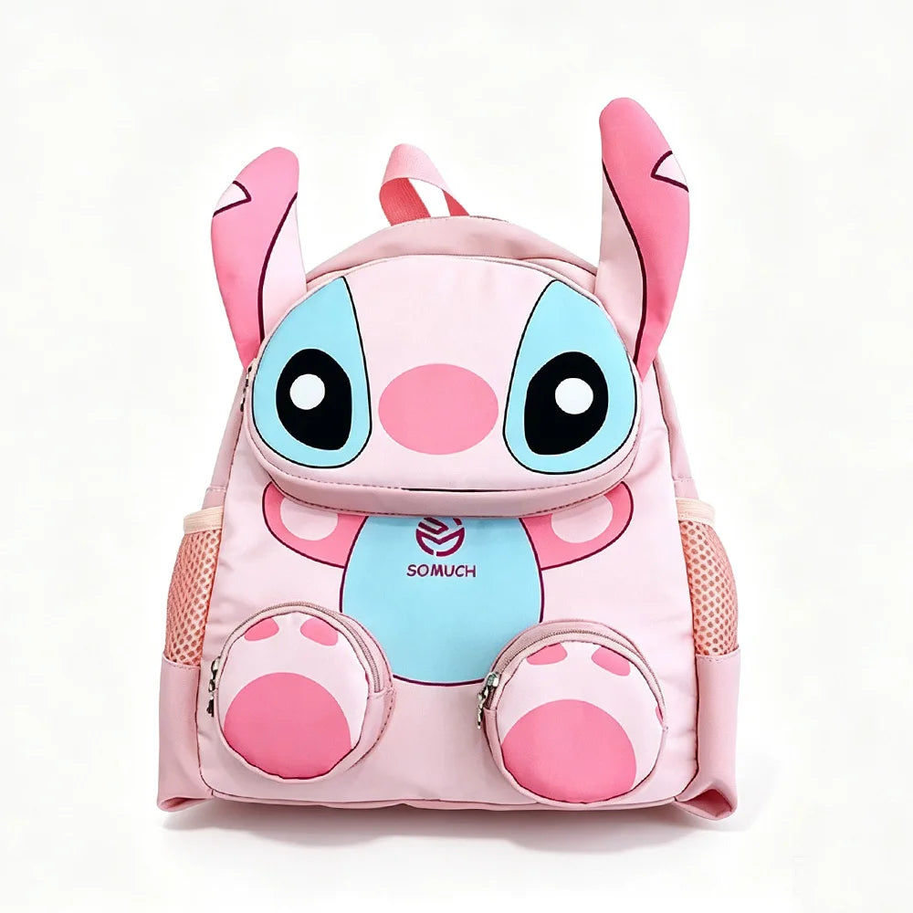 Sac à dos Stitch - Rose Pâle avec Oreilles