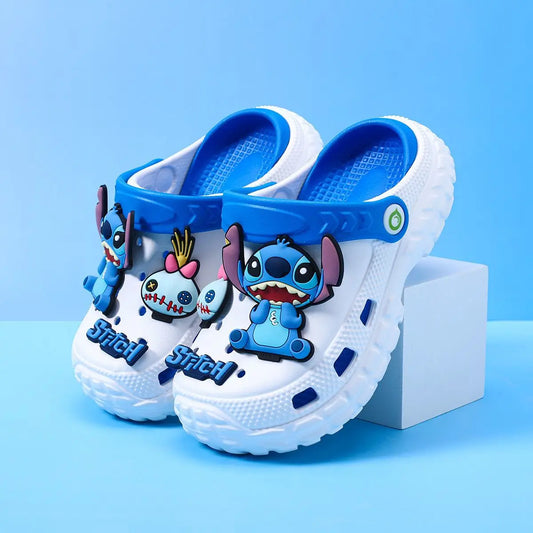 Sabots Stitch - Blancs et Bleus