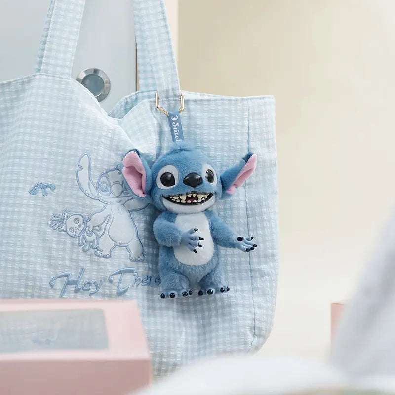 Peluche Stitch - Grand Sourire et Ventre Blanc