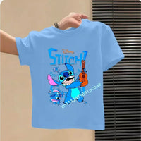 Blue Stitch Guitar
