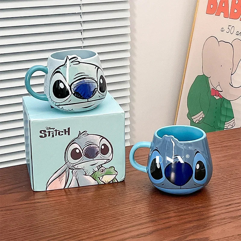 Mug Stitch - Grand Visage Bleu