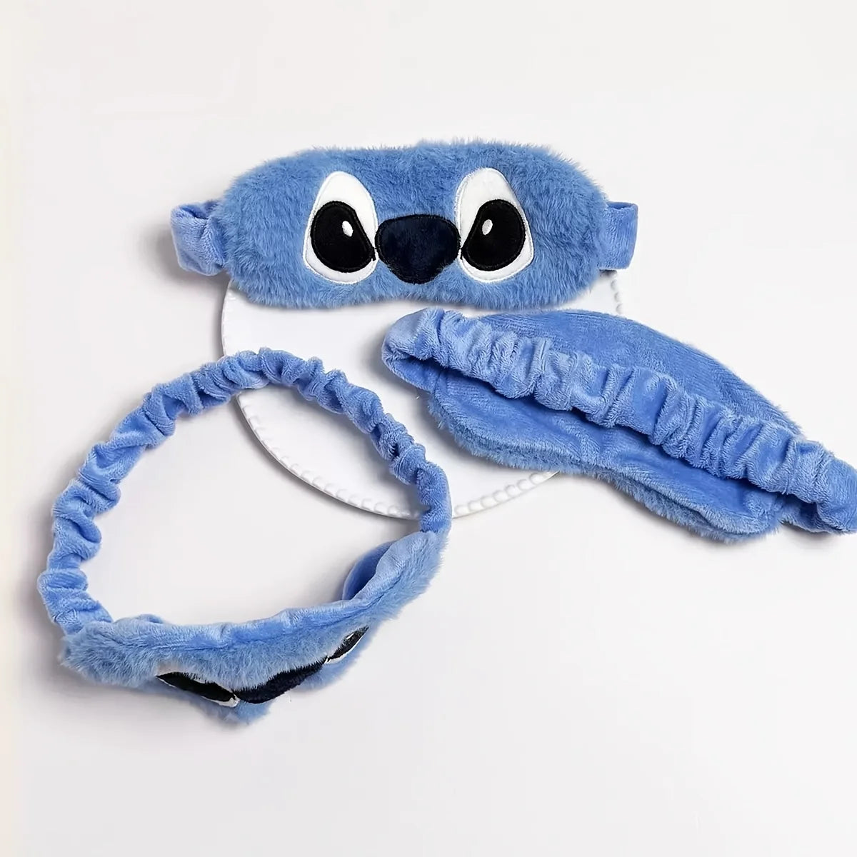 Masque de sommeil Stitch - Bleu à Grandes Oreilles