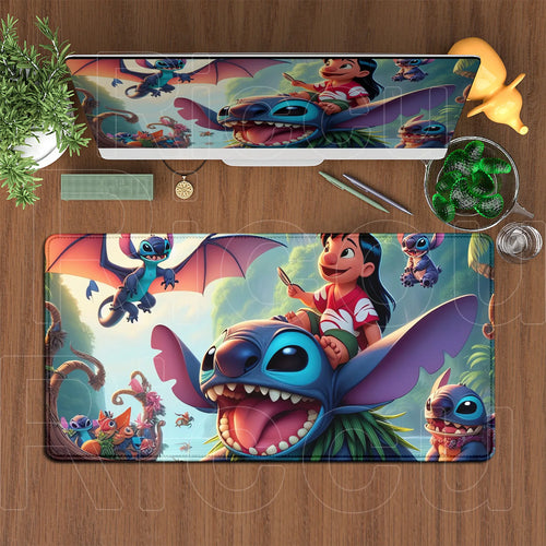 Tapis de souris Lilo et Stitch - Scène Fantastique