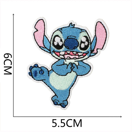 Écusson Stitch - Sur un Pied