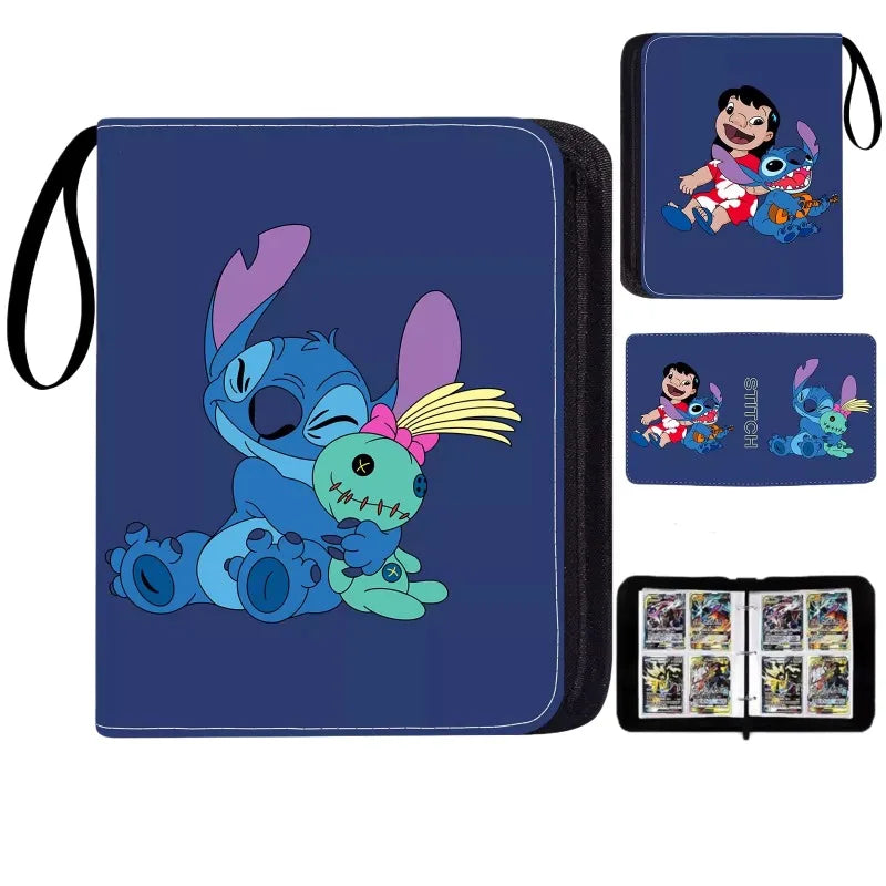 Album pour 400 cartes Stitch - Endormi avec Poupée