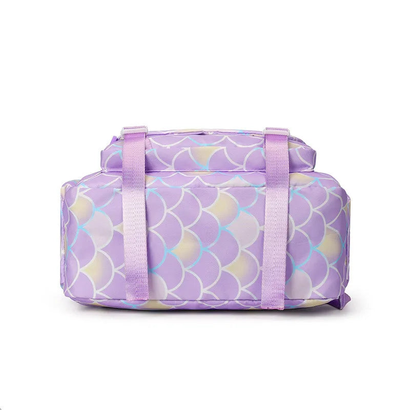 Ensemble sac à dos Stitch - Fleuri à Écailles Turquoise