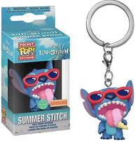 Figurine Stitch Lunettes Rouges et Glace
