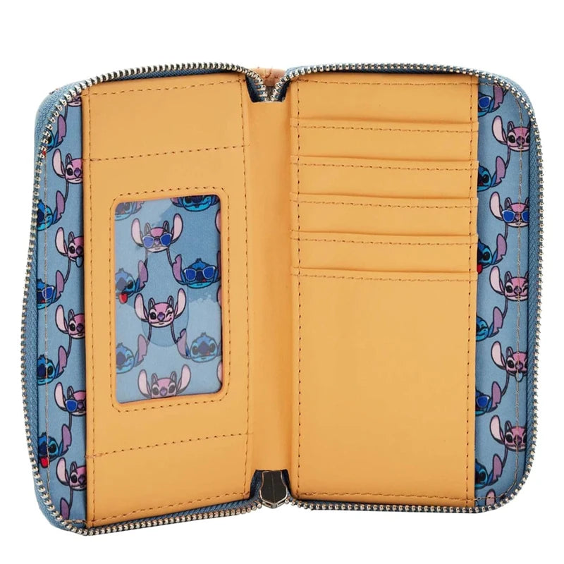 Portefeuille Stitch et Angel - Glace Multicolore
