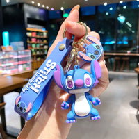 Stitch Violet avec Figurine et Dragonne