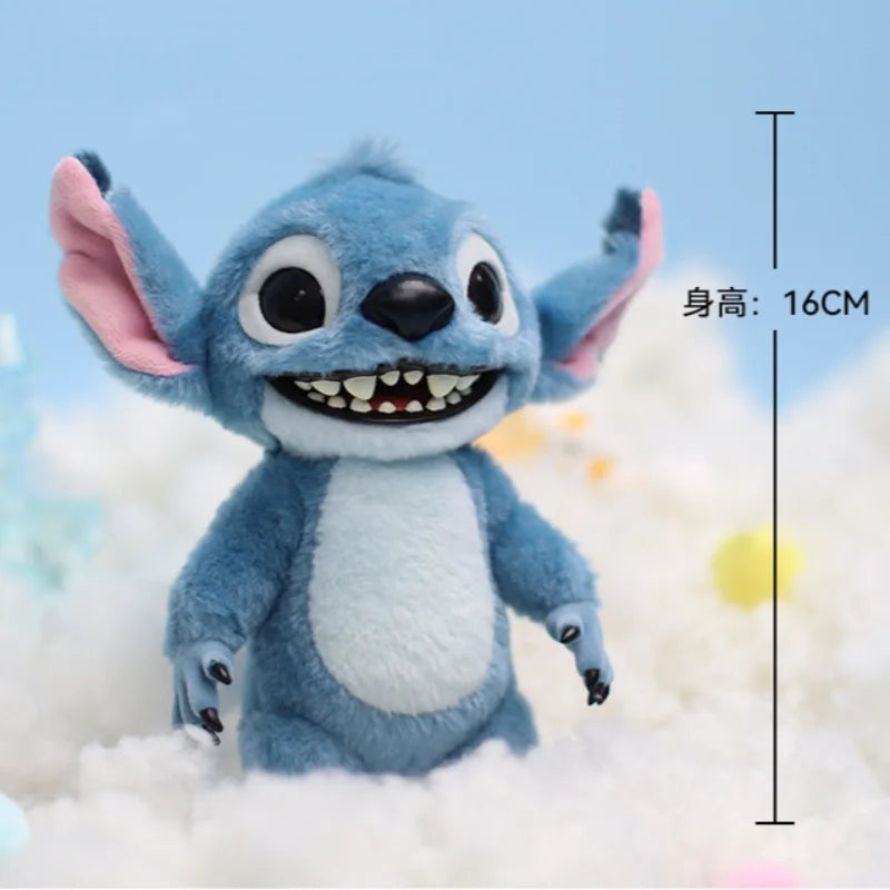 Peluche Stitch - Grand Sourire et Ventre Blanc