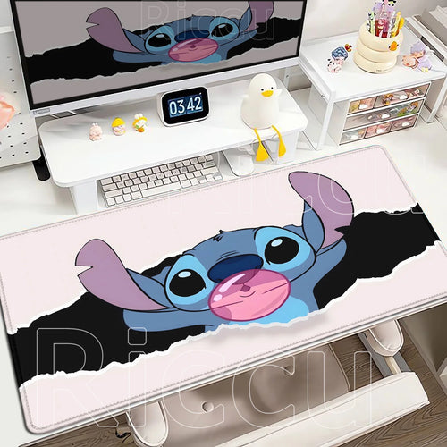Tapis de souris Stitch - Bulle Rose 2 Mm