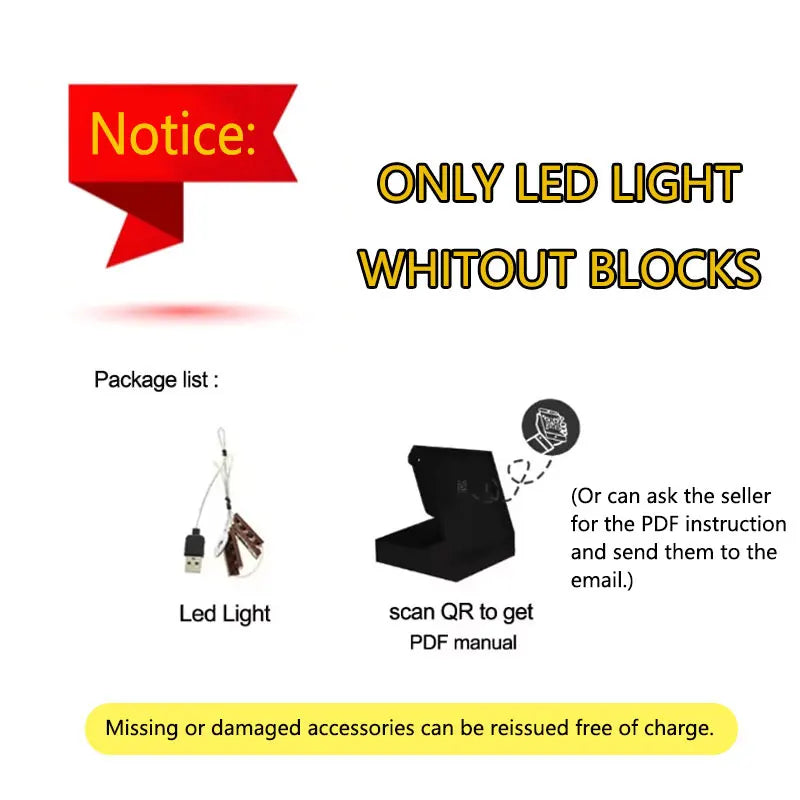 Kit LED pour Construction Stitch 43249 - Boîtier à Piles Sans Télécommande