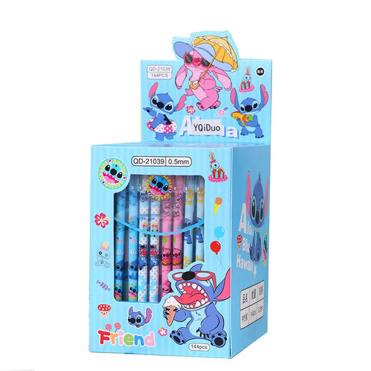 Stylos effaçables Stitch et Angel - Lots de 6 ou 12