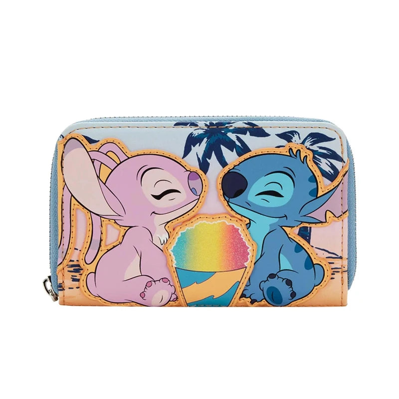 Portefeuille Stitch et Angel - Glace Multicolore