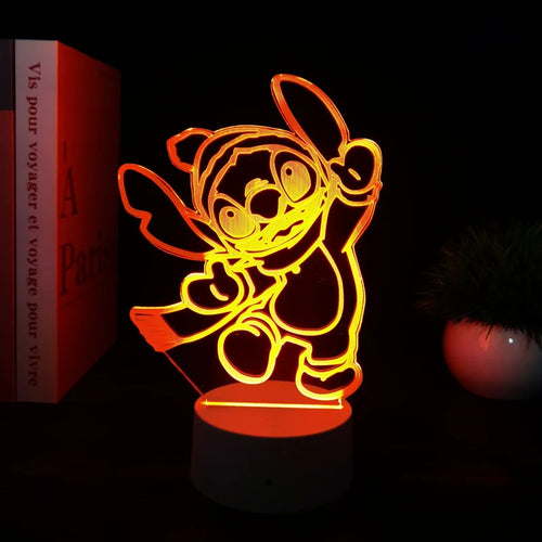 Lampe LED Stitch - Chapeau et Écharpe