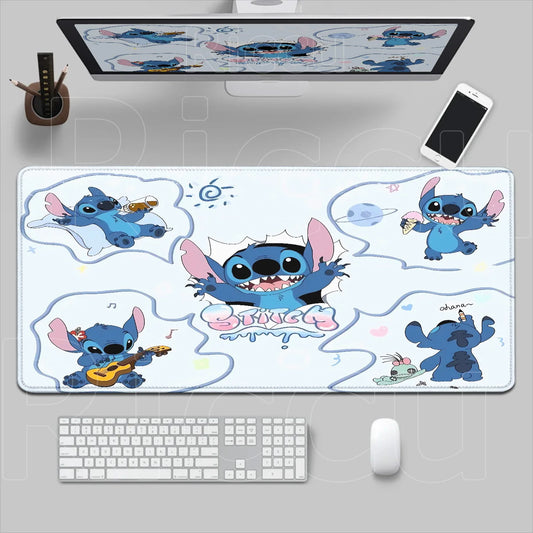 Tapis de souris Stitch - Musicien en Bande Dessinée