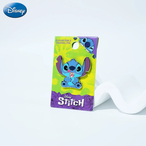 Pin’s Stitch - Assis les Mains Jointes