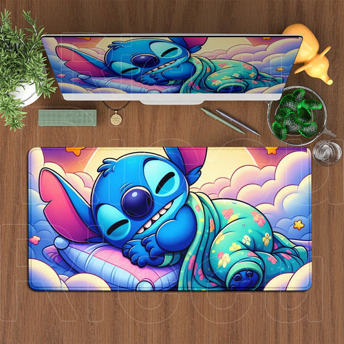 Mata do myszki Stich - Śpi pod zieloną okładką