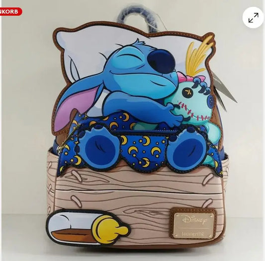 Sac à dos Stitch - Endormi dans son Lit
