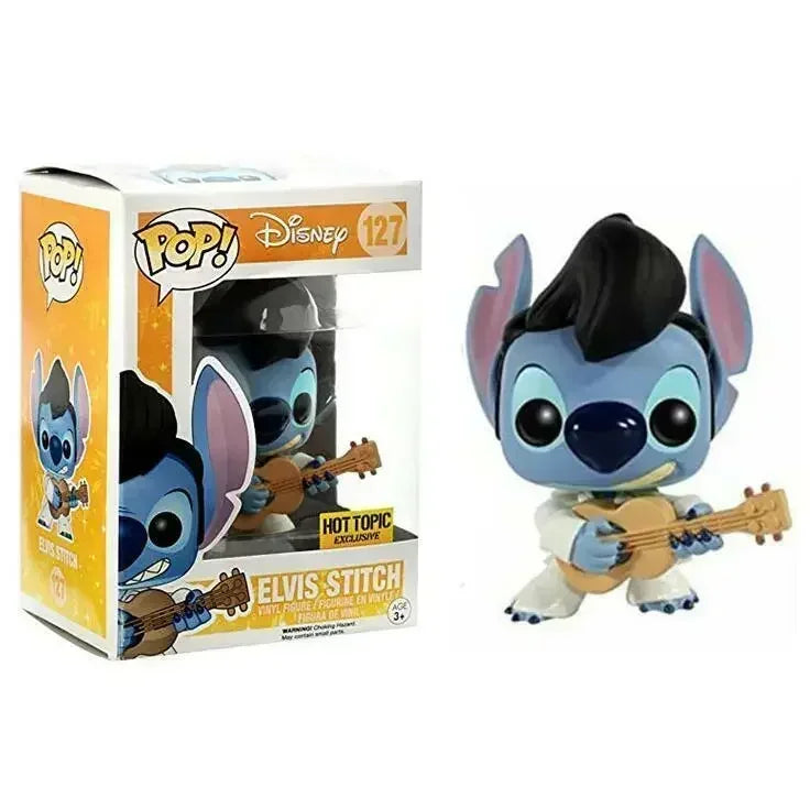 Figurine Stitch - Elvis à la Guitare