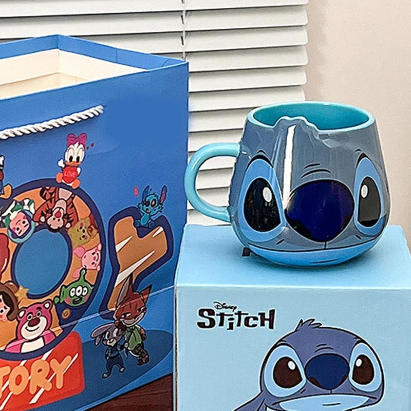 Mug Stitch - Grand Visage Bleu