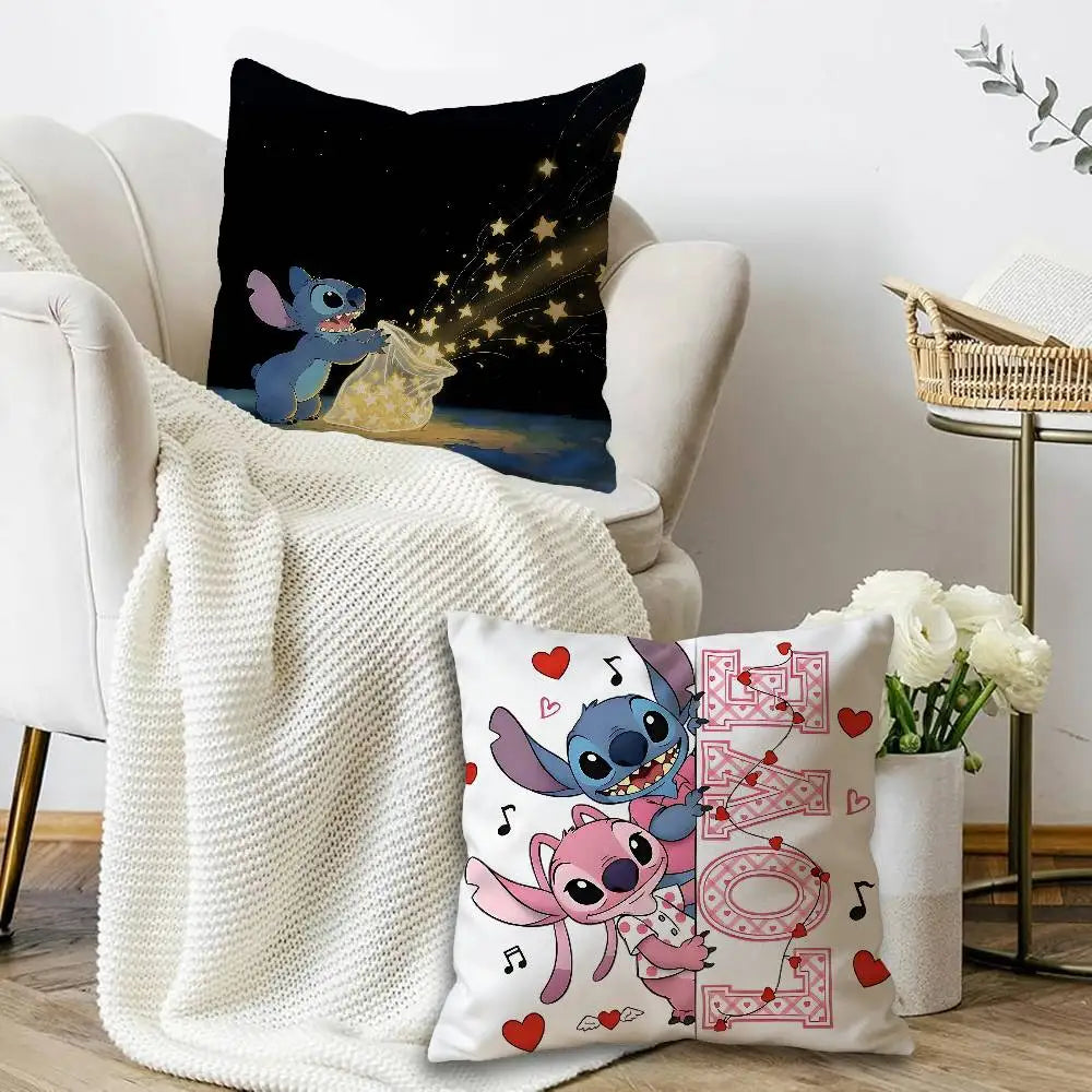 Housse de coussin Stitch - Sac D’Étoiles