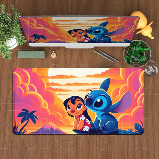 Tapis de souris Lilo et Stitch - Ciel Orange