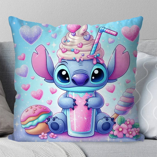 Housse de coussin Stitch - Milkshake Rose