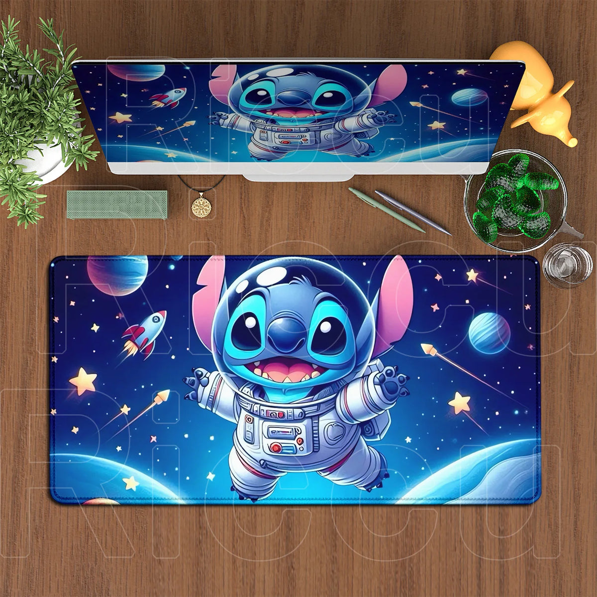 Tapis de souris Stitch - Astronaute