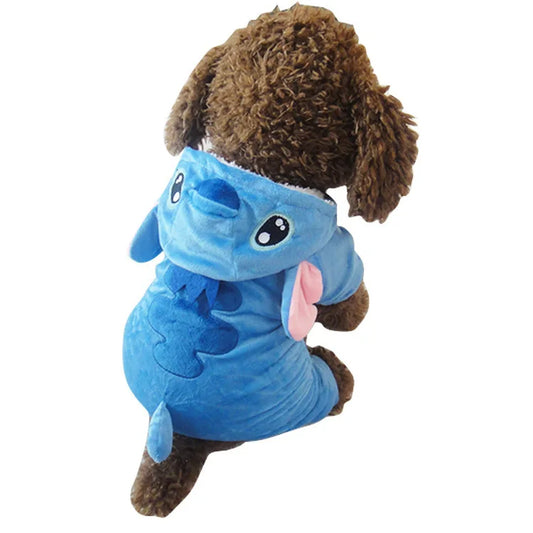 Déguisement Stitch pour chien - Combinaison Bleue