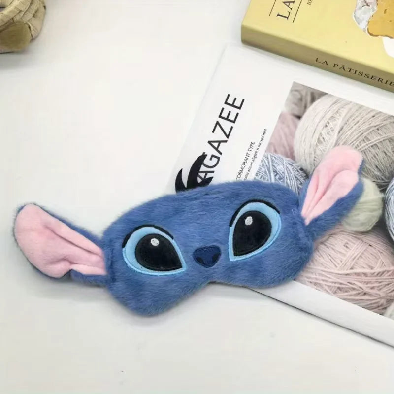 Masque de sommeil Stitch - Bleu à Grandes Oreilles