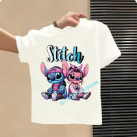 Stitch et Angel Blanc Tenue