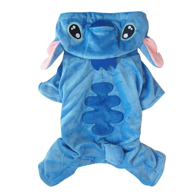Déguisement Stitch pour chien - Combinaison Bleue