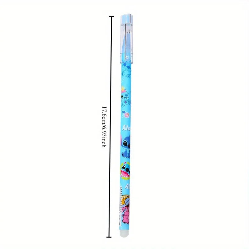 Stylos effaçables Stitch et Angel - Lots de 6 ou 12