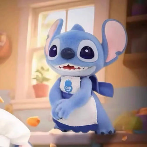 Figurine Stitch - Tablier Bleu