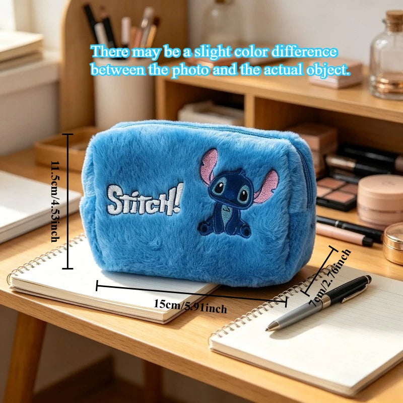 Plumier peluche visage Stitch - Oreilles