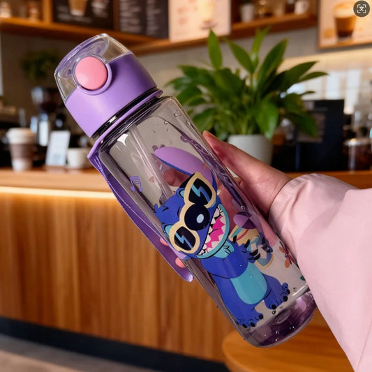 Gourde Stitch - Lunettes à Bouton Rond 700 ml