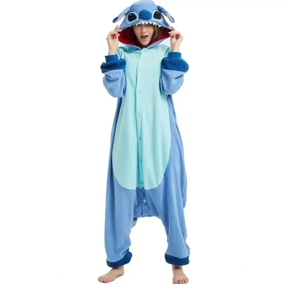 Combinaison Stitch - Ventre Bleu Clair
