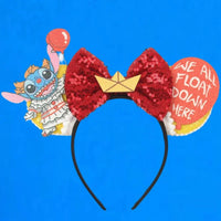 Stitch Clown avec Ballon Rouge