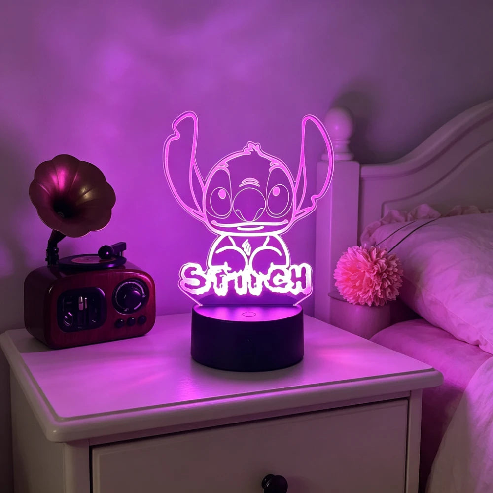 Lampe LED Stitch - Danse sur un Pied